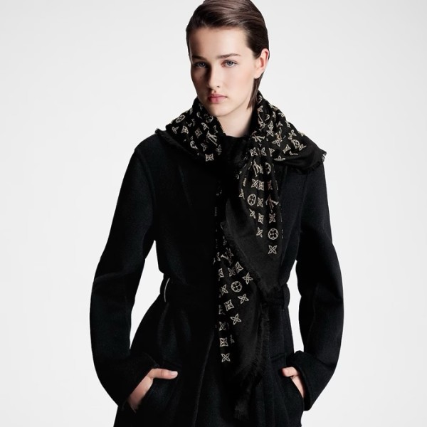 ✨루이비통 여성 모어 모노그램 머플러 - Louis vuitton Womens More Monogram Muffler - acc2179x