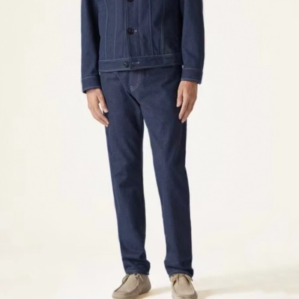 ✨로로피아나 남성 네이비 청바지 - Loro Piana Mens Navy Jeans - lpc1433x