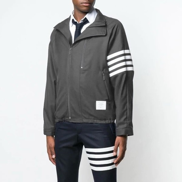 ✨톰브라운 남성 그레이 자켓 - Thom Browne Mens Gray Jackets - thc1437x