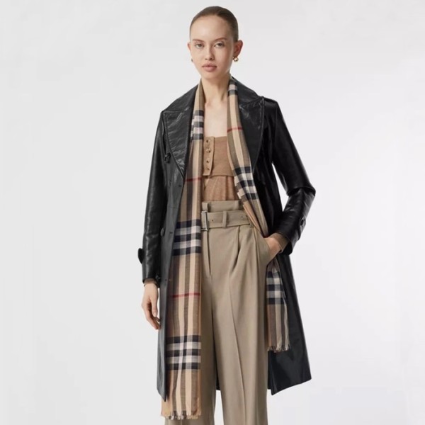 ✨버버리 여성 베이지 머플러 - Burberry Womens Beige Muffler - acc2266x