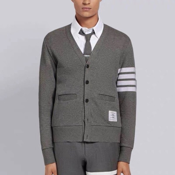 ✨톰브라운 남성 브이넥 가디건 - Thom Browne Mens Cardigan - thc1447x