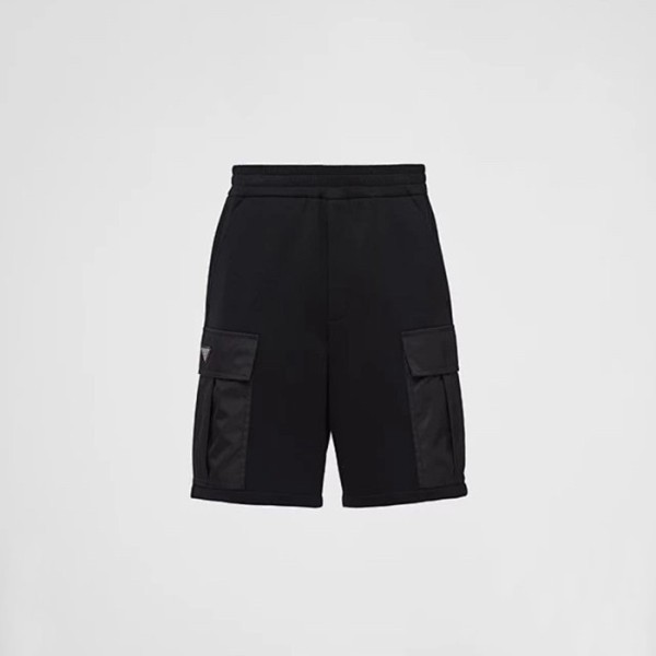 ✨프라다 남성 블랙 반바지 - Prada Mens Black Half-pants - prc1472x