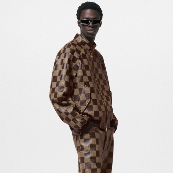 ✨루이비통 남성 다미에 가죽 자켓 - Louis vuitton Mens Damier Jackets - lvc1520x