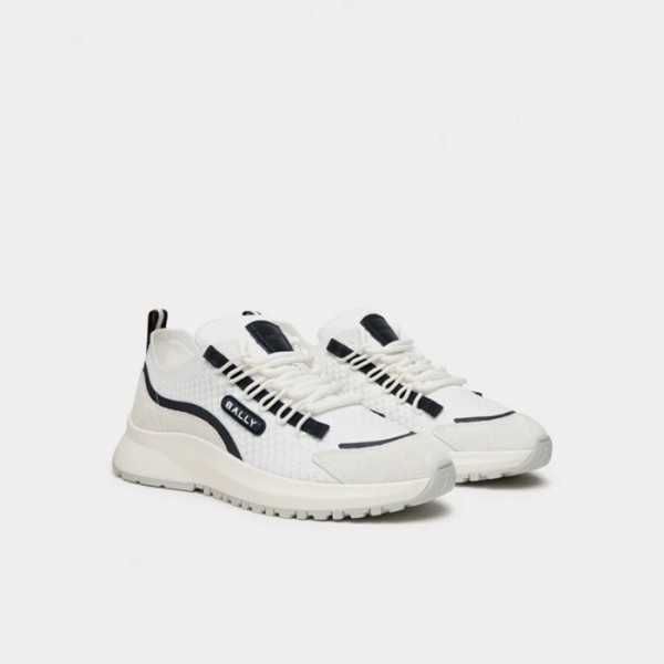 ✨발리 남성 화이트 스니커즈 - Bally Mens Outline Sneakers - bas1360x