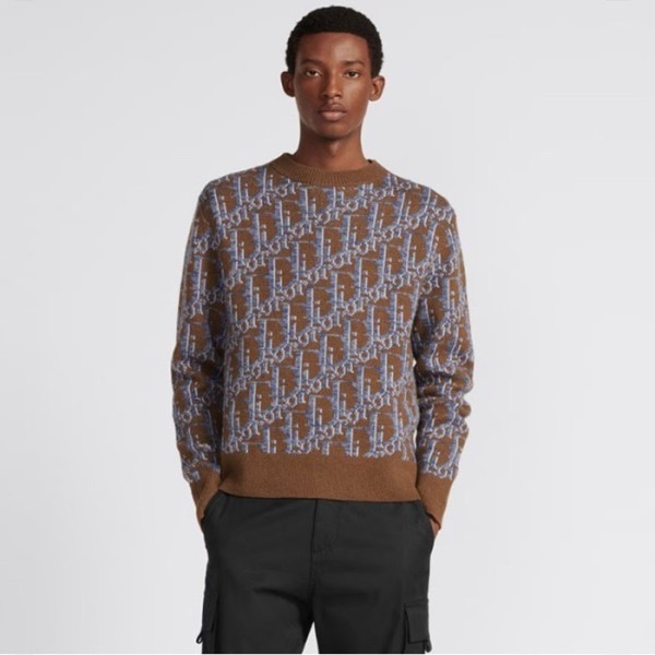 ✨디올 남성 오블리크 니트 - Dior Mens Oblique Knitwear - dic1582x