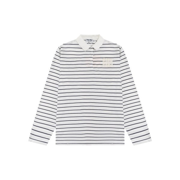 ✨미우미우 여성 폴로 긴팔티 - Miumiu Womens Polo Tshirt - miu1599x