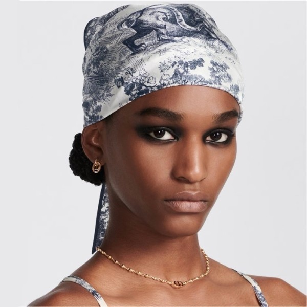 ✨디올 여성 블루 스카프 - Dior Womens Blue Scarf - acc2325x