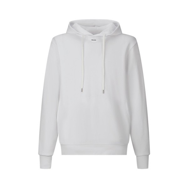 ✨프라다 남성 화이트 후드티 - Prada Mens White Hoodie - prc1819x