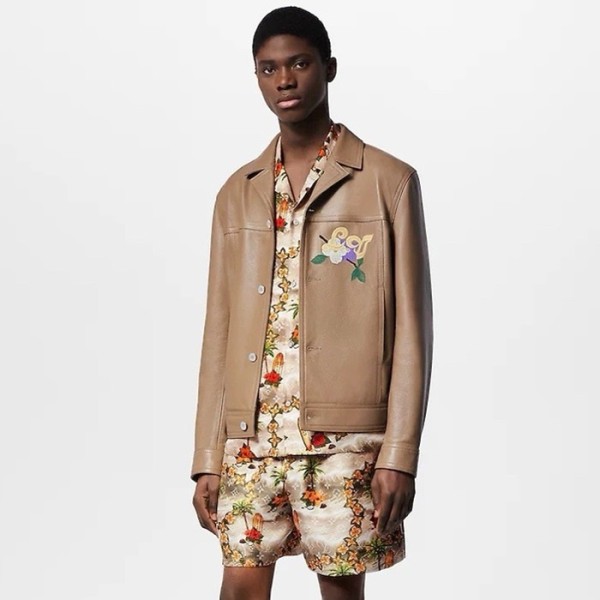 ✨루이비통 남성 가죽 자켓 - Louis vuitton Mens Polo Jackets - lvc1850x