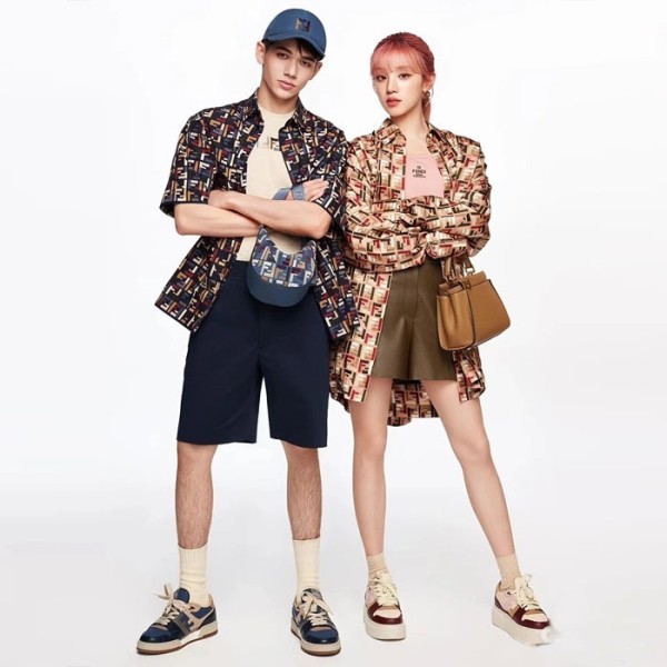 ✨펜디 남/녀 매치 FF 스니커즈 - Fendi Unisex Match Sneakers - fes1370x