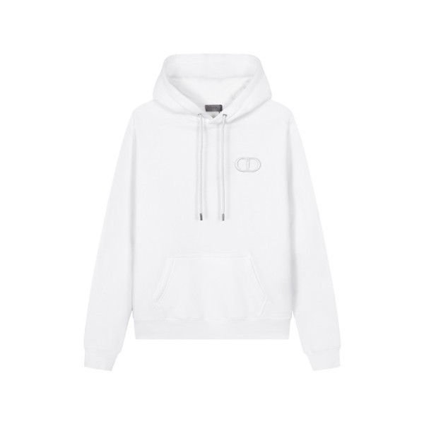 ✨디올 남/녀 화이트 후드티 - Dior Unisex White Hoodie - dic1915x