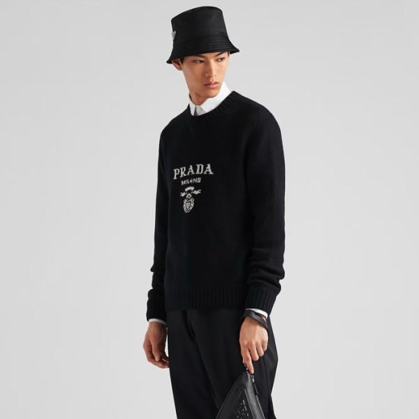 ✨프라다 남성 라운드 스웨터 - Prada Mens Round Sweater - prc1962x