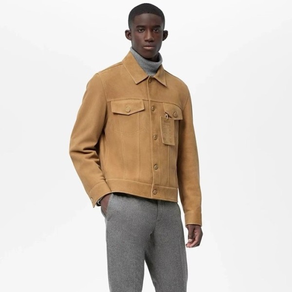 ✨루이비통 남성 가죽 자켓 - Louis vuitton Mens Leather Jackets - lvc1969x