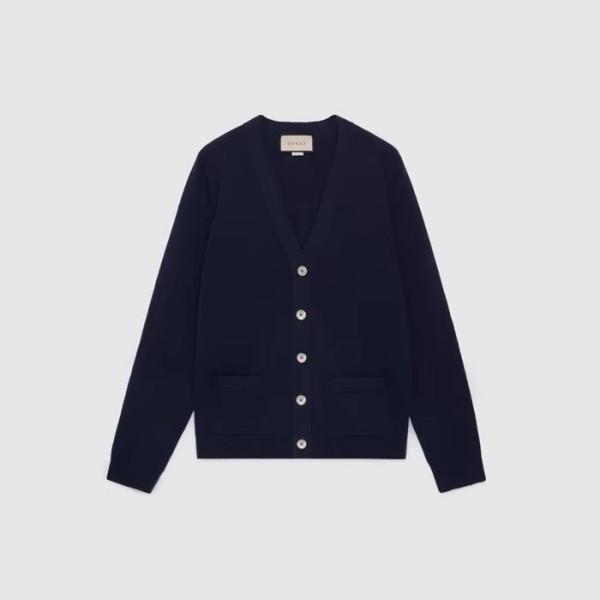 ✨구찌 남성 브이넥 가디건 - Gucci Mens V-neck Cardigan - guc1988x