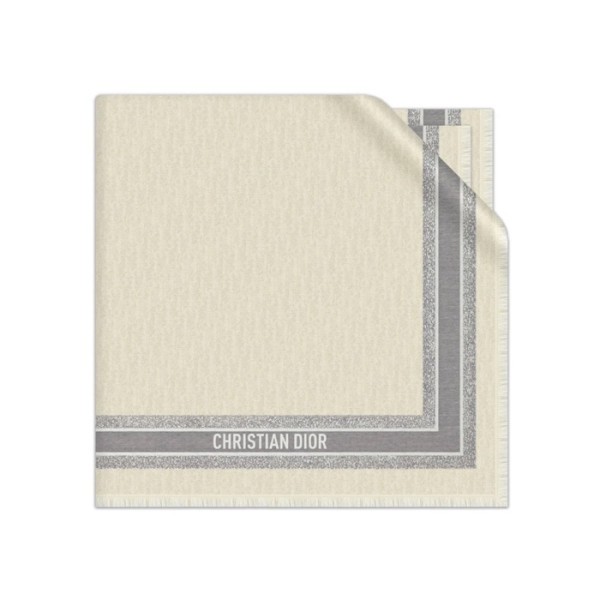 ✨디올 여성 화이트 머플러 - Dior Womens White Muffler - acc2336x