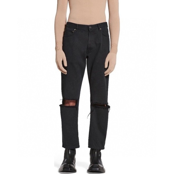 ✨발렌시아가 남성 블랙 청바지 - Balenciaga Mens Black Jeans - bac2062x