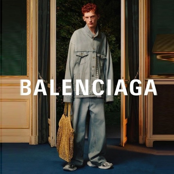 ✨발렌시아가 남성 블루 자켓 - Balenciaga Mens Blue Jackets - bac2067x