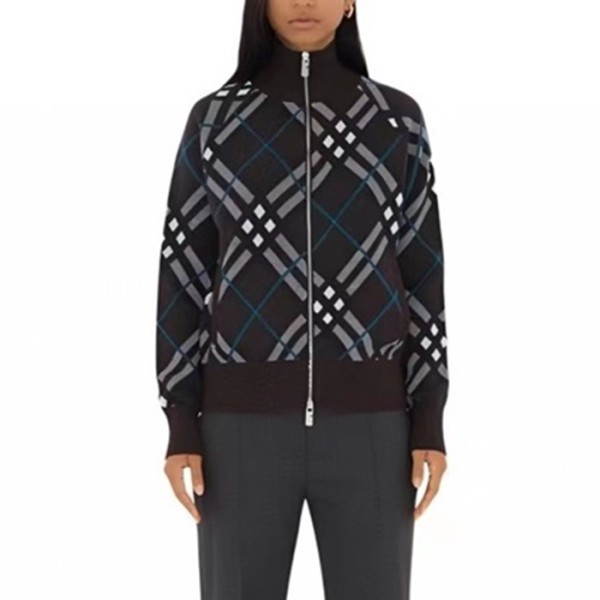 ✨버버리 여성 블랙 자켓 - Burberry Womens Black Jackets - buc2090x