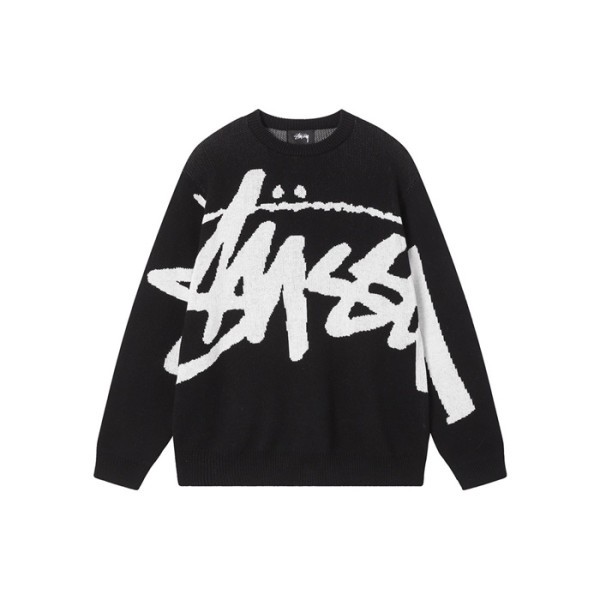 ✨스터시 남성 라운드 스웨터 - Stussy Mens Round Sweater - stc2148x