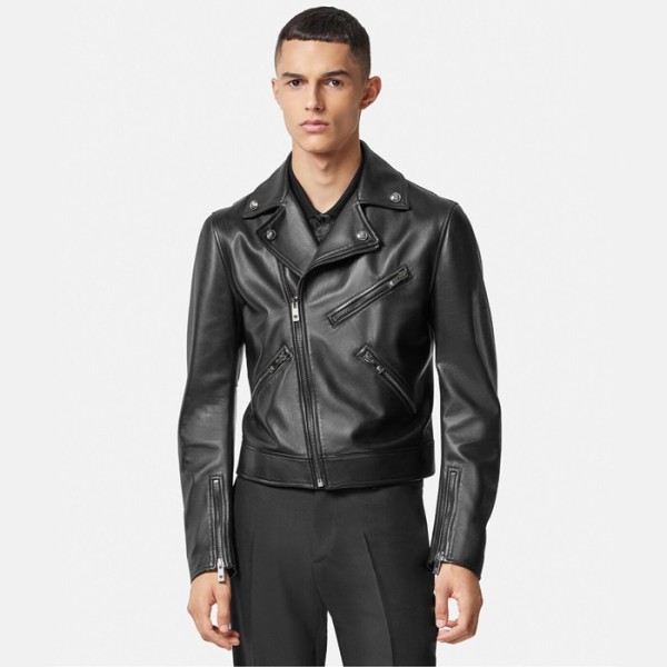 ✨베르사체 남성 가죽 자켓 - Versace Mens Leather Jackets - vec2177x