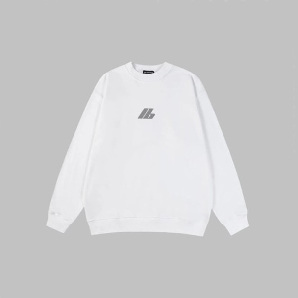 ✨발렌시아가 남성 화이트 맨투맨 - Balenciaga Mens White Tshirts - bac2210x