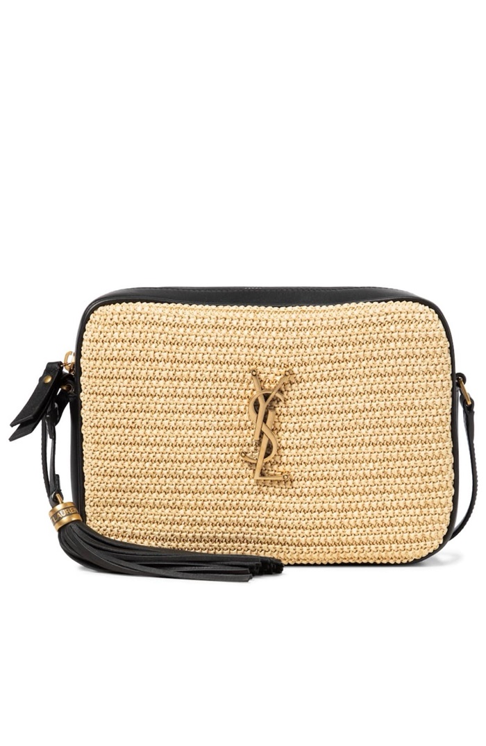 ✨입생로랑 여성 루 라피아 카메라 백 - Saint Laurent Womens Lou Camera Bag - ysb2561x