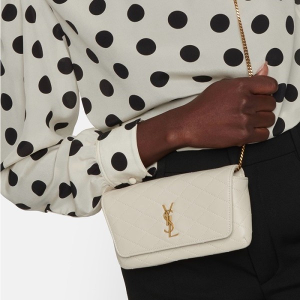 ✨입생로랑 여성 가비 체인 백 - Saint Laurent Womens Gaby Chain Bag - ysb2576x