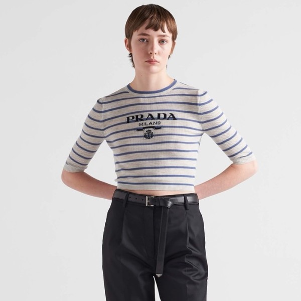 ✨프라다 여성 라운드 니트 - Prada Womens Round Knits - prc2219x