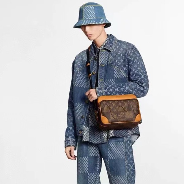 ✨루이비통 남성 데님 재킷 - Louis vuitton Mens Denim Jacket - lvc2256x