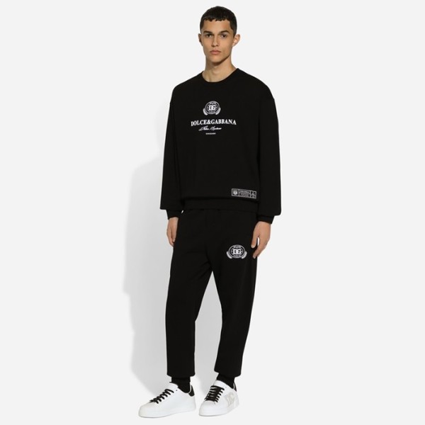 ✨돌체앤가바나 남성 블랙 맨투맨 - Dolce&Gabbana Mens Sweat Shirt - doc2323x