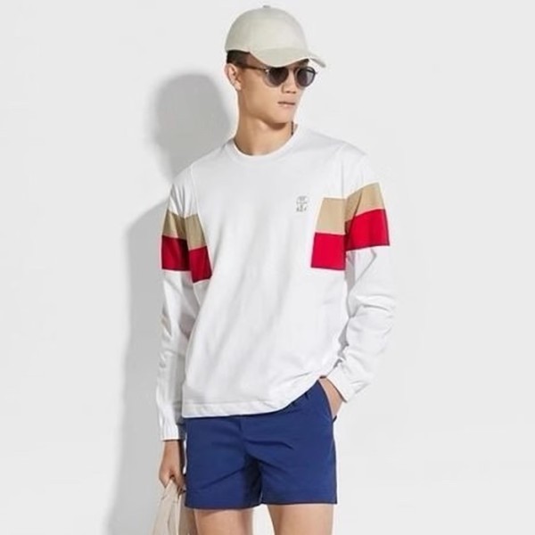 ✨브루넬로쿠치넬리 남성 라운드 맨투맨 - Brunello Cucinelli Mens Round Tshirts - bru2353x