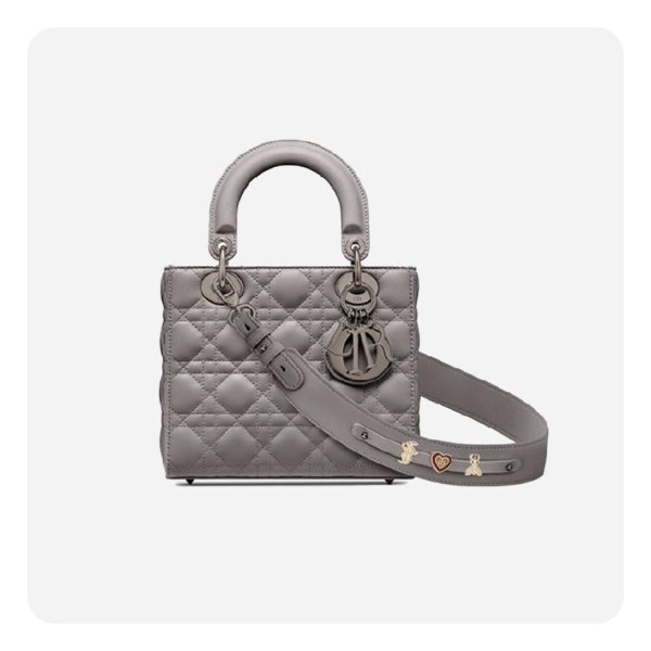 ✨디올 여성 스틸 그레이 까나쥬 레이디백 스몰 - Dior Silent Cannage Lady Small Bag- di2604z