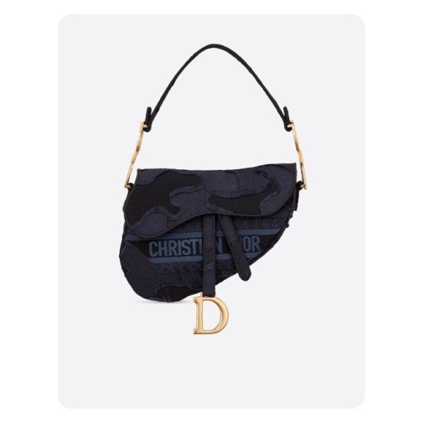 ✨디올 카모 플라쥬 캔버스 새들 백 - Dior Camouflage Canvas Saddle Bag- di2620z