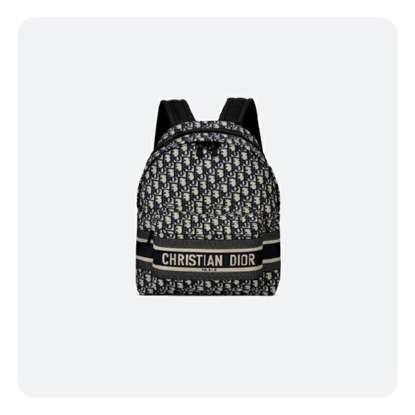 ✨디올 베이지&블랙 트래블 백팩 - Dior Travel Backpack Bag- di2638z