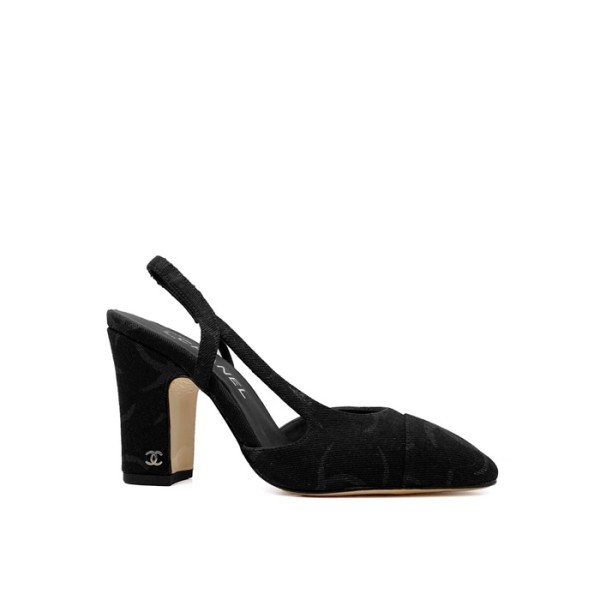 ✨샤넬 여성 하이힐 슬링백 - Chanel Womens Black Slingback - chs1435x