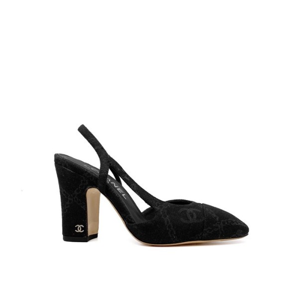 ✨샤넬 여성 하이힐 슬링백 - Chanel Womens Black Slingback - chs1438x