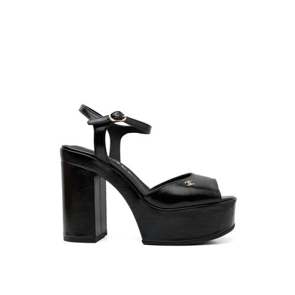 ✨샤넬 여성 하이힐 슬링백 - Chanel Womens Black Slingback - chs1461x