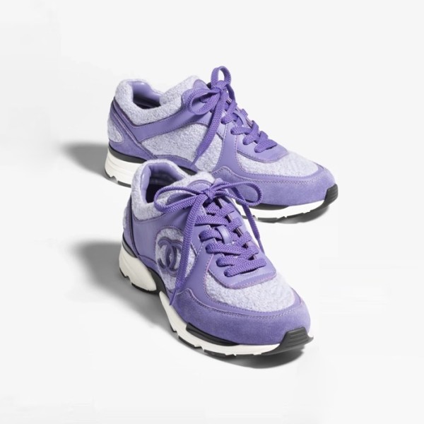 ✨샤넬 여성 퍼플 스니커즈 - Chanel Womens Purple Sneakers - chs1477x
