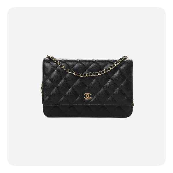 ✨샤넬 woc 캐비어 블랙 골드  - Chane  woc Caviar Bag - ch2708z