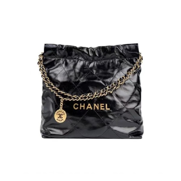 ✨샤넬 22백 미디움 블랙 골드 - Chane 22 Bag Medium Bag - ch2726z
