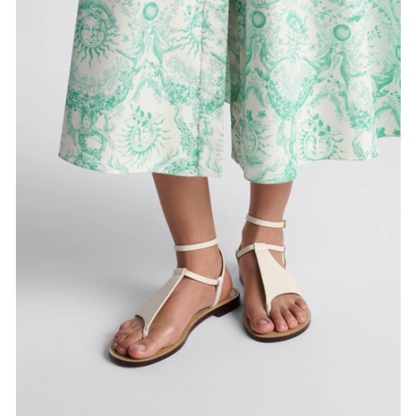 ✨디올 여성 화이트 샌들 - Dior Womens White Sandals - dis1533x