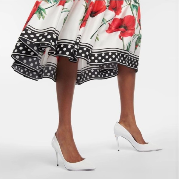 ✨돌체앤가바나 여성 화이트 펌프스 - Dolce&Gabbana Womens White Pumps - dos1537x