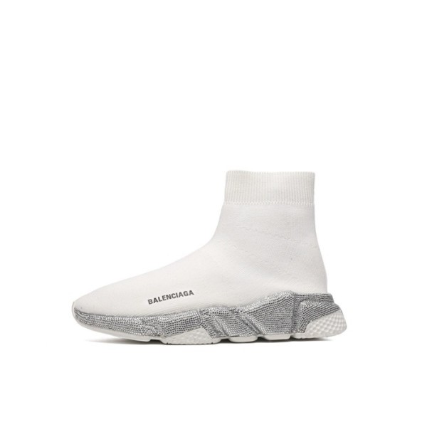 ✨발렌시아가 남/녀 미들탑 스니커즈 - Balenciaga Unisex White Sneakers - bas1566x