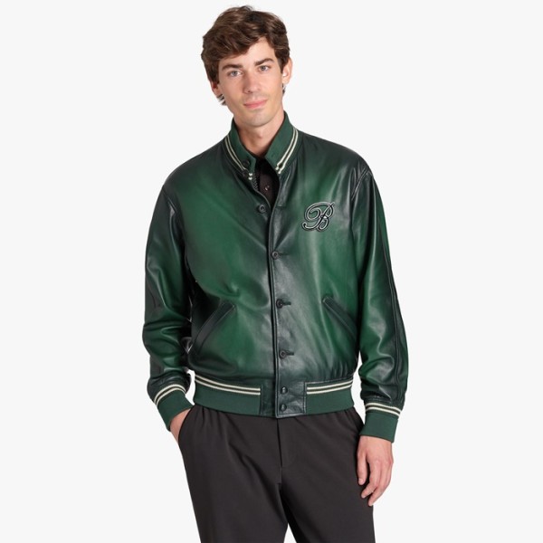 ✨벨루티 남성 가죽 자켓 - Berluti Mens Leather Jackets - bec2377x