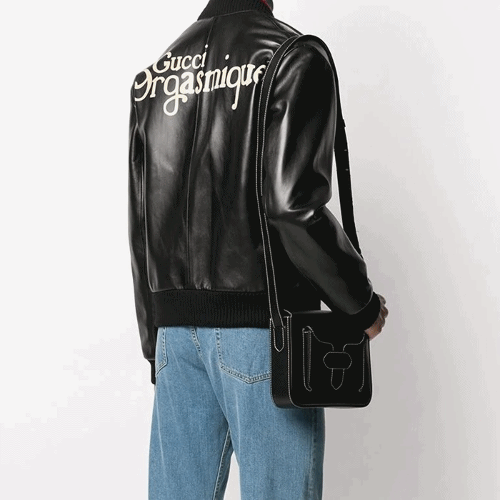 ✨구찌 남성 가죽 자켓 - Gucci Mens Leather Jackets - guc2382x