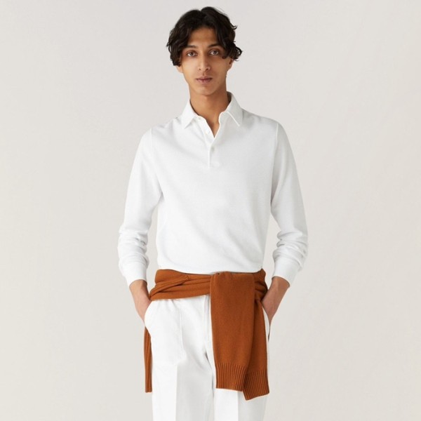 ✨로로피아나 남성 폴로 긴팔티 - Loro Piana Mens Polo Tshirts - lpc2409x