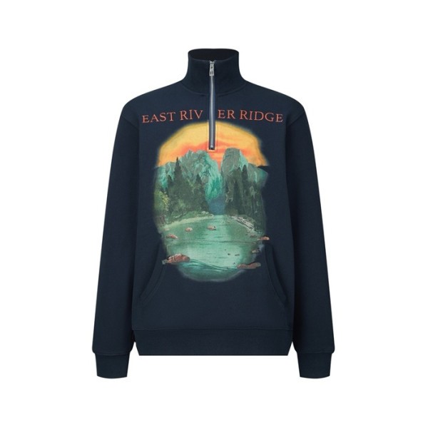 ✨로에베 남성 집업 맨투맨 - Loewe Mens Zip-up Tshirts - loc2489x