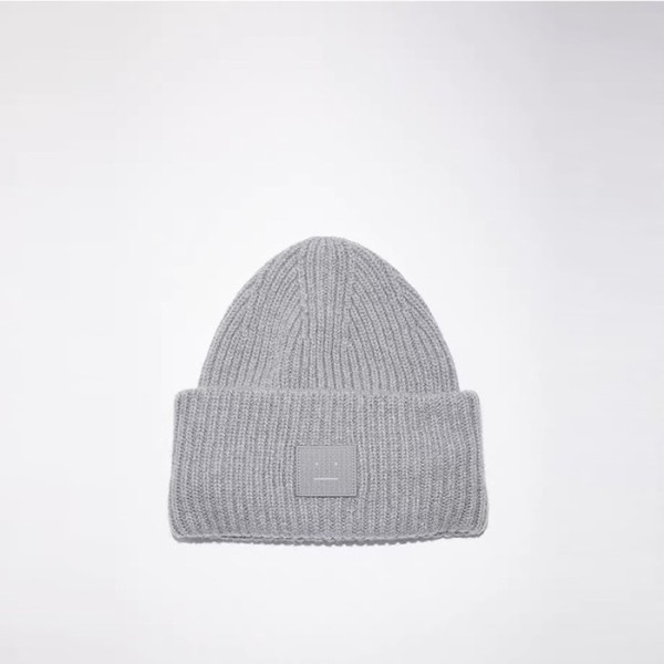 ✨아크네 여성 그레이 비니 - Acne Womens Gray Beanie - acc2352x