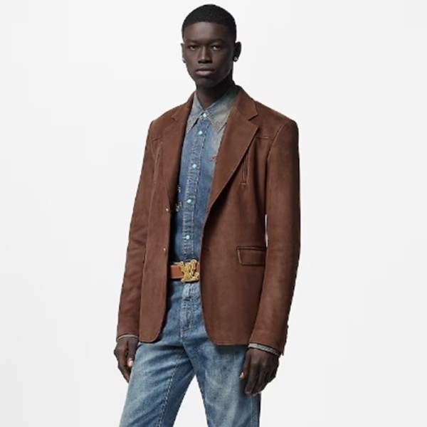 ✨루이비통 남성 가죽 재킷 - Louis vuitton Mens Leather Jackets - lvc2505x