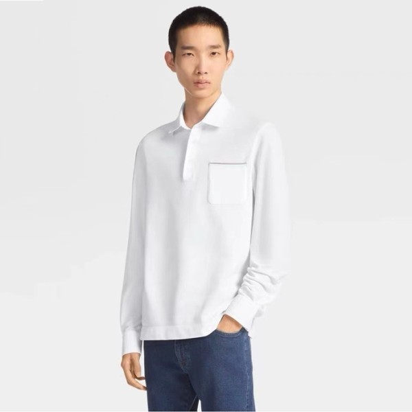 ✨에르메네질도 제냐 남성 폴로 긴팔티 - Ermenegildo Zegna Mens Polo Tshirt - zec2517x